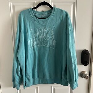 Hollister Lake Tahoe Blue Sweatshirt